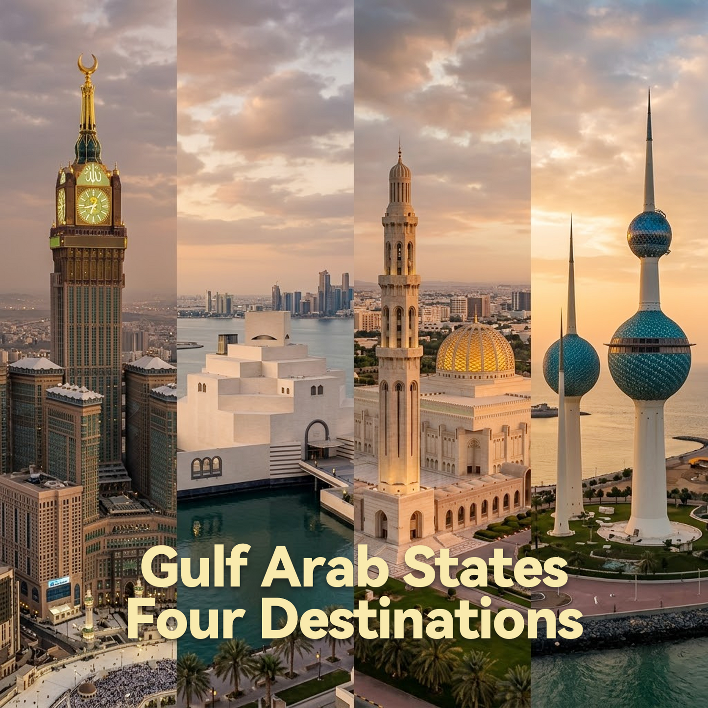Gulf Arab States Four Destinations
