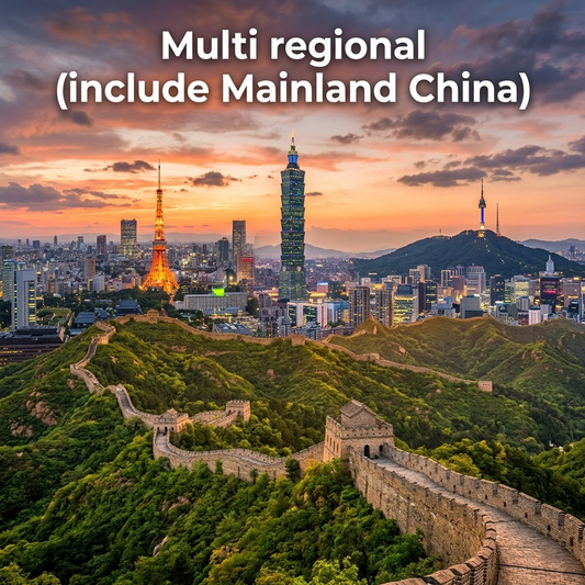 Multi regional(include Mainland China)