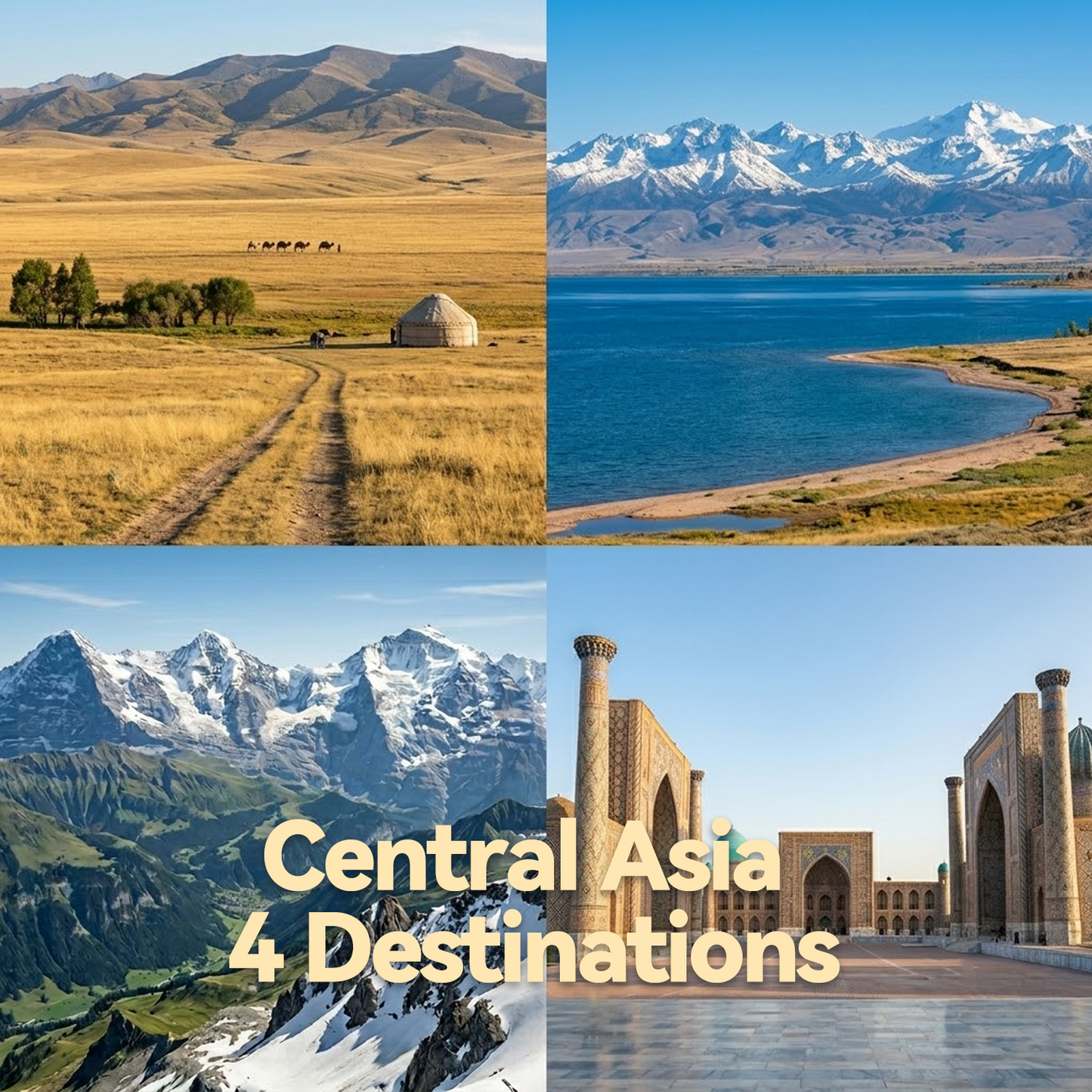 Central Asia 4 Destinations