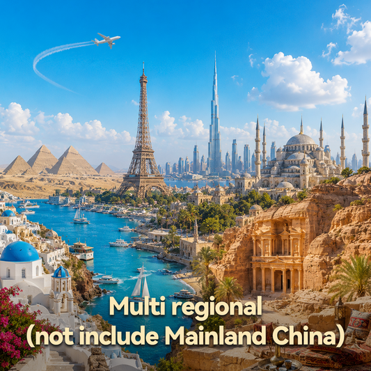 Multi regional(not include Mainland China)